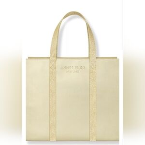 Jimmy Choo Gold Tote Bag